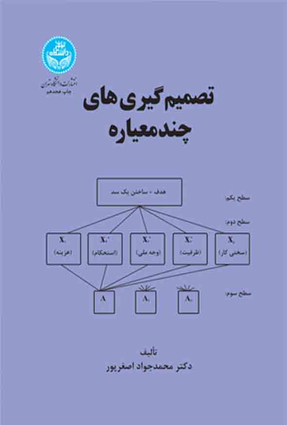 کتاب تصمیم‌ گیری‌ های چند معیاره , محمدجواد اصغرپور