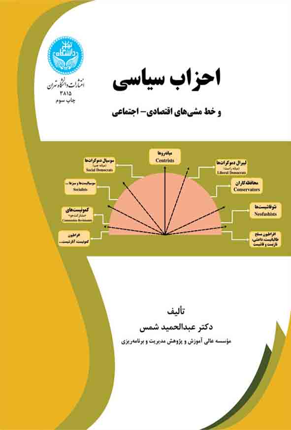 کتاب احزاب سیاسی و خط‌ مشی‌ های اقتصادی اجتماعی , عبدالحمید شمس