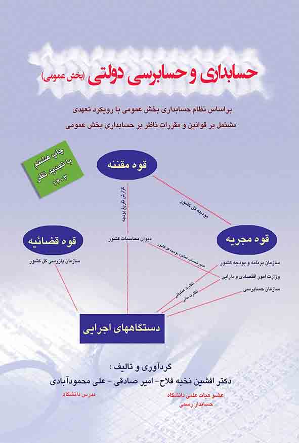 کتاب حسابداری و حسابرسی دولتی (بخش عمومی) افشین نخبه فلاح