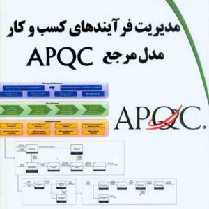 کتاب مدیریت فرآیندهای کسب و کار مدل مرجع APQC , مریم مخلصیان کتاب مدیریت فرآیندهای کسب و کار مدل مرجع APQC , مریم مخلصیان