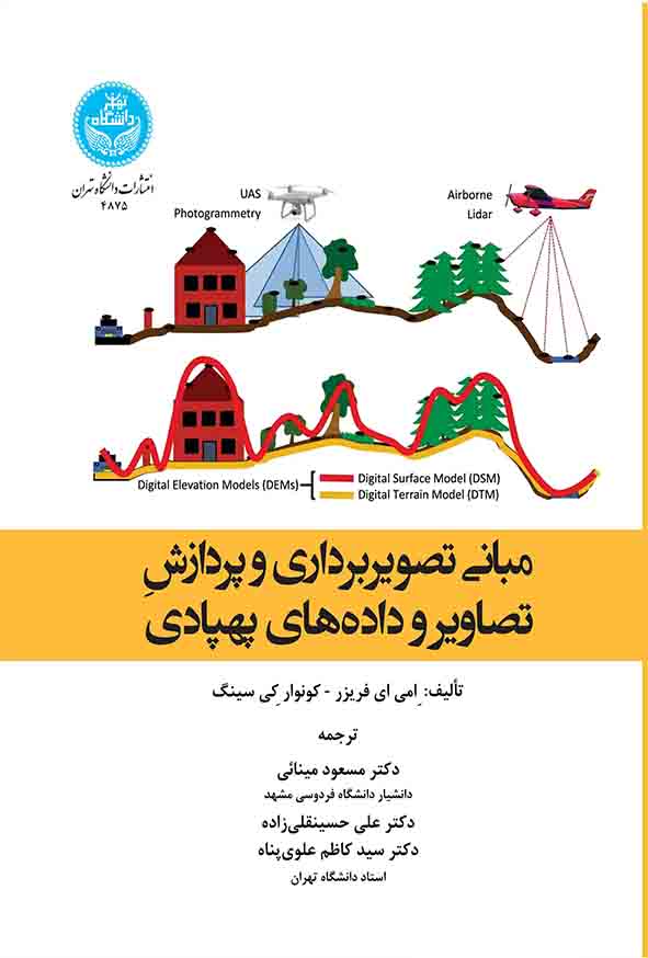کتاب مبانی تصویربرداری و پردازش تصاویر و داده‌ های پهپادی , مسعود مینائی