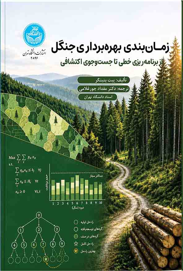 کتاب زمان‌ بندی بهره‌ برداری جنگل , پیت بتینگر , مقداد جورغلامی