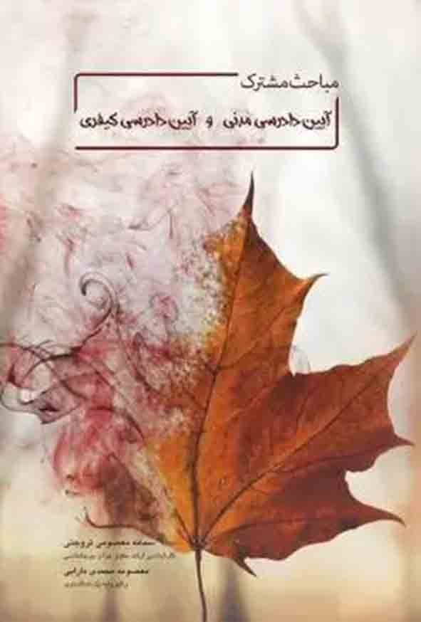 کتاب مباحث مشترک آیین دادرسی مدنی و آیین دادرسی کیفری , سمانه معصومی , چتر دانش