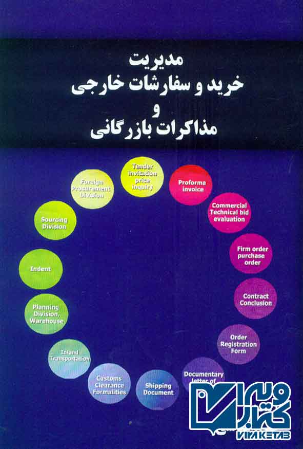 کتاب مدیریت خرید و سفارشات خارجی و مذاکرات بازرگانی , علی عباسی