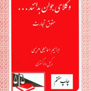 کتاب وکلای جوان بدانند جلد چهارم (حقوق تجارت) , ابراهیم اسماعیلی هریسی ,  دادگستر